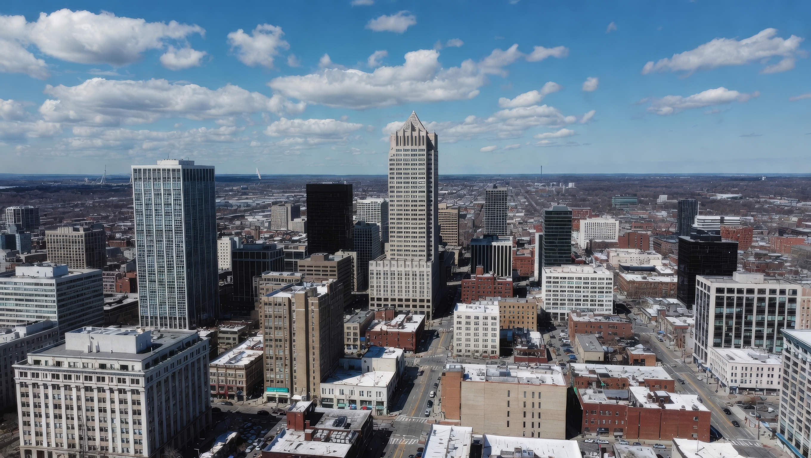 Before — real city photo, daylight